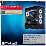 Sedatech - Advanced Gaming PC - Waterkoeling XL Vision - AMD Ryzen 9 7900X - 32Gb DDR5 - 2Tb SSD M.2 - Desktop computer