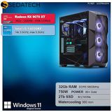 Sedatech - Pro Gaming PC - Waterkoeling - Intel i5-14600KF - Radeon RX 9070XT - 32GB DDR5 - 2TB SSD M.2 - Windows 11 - Desktop computer