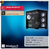 Sedatech - Advanced Gaming PC - Waterkoeling - AMD Ryzen 5 9600X - 32Gb DDR5 - 2Tb SSD M.2 - Windows 11 - Desktop computer
