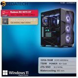 Sedatech - Pro Gaming PC - Waterkoeling - AMD Ryzen 9 9900X3D - 32Gb DDR5 - 2Tb SSD M.2 - Windows 11