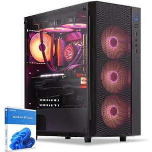 Sedatech - Advanced Gaming PC - Waterkoeling - AMD Ryzen 7 9800X3D - Geforce RTX4060 - 32Gb DDR5 - 2Tb SSD M.2 - Windows 11 - Desktop computer