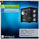 Sedatech - Pro Gaming PC - Waterkoeling - Intel i7-14700KF 20x 3.4GHz - Geforce RTX5070Ti - 32Gb DDR5 - 2Tb SSD M.2 - Desktop computer