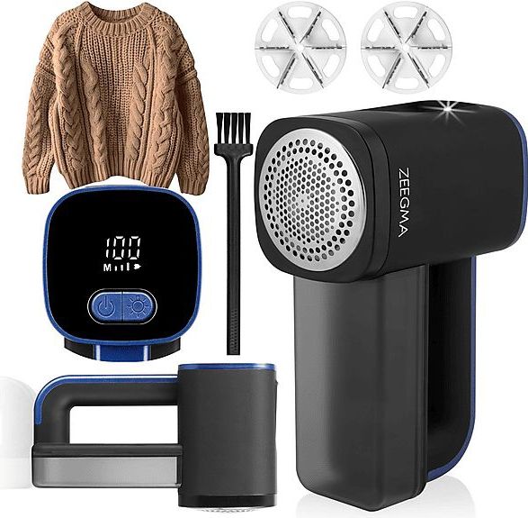 Lintee - Pluizenverwijderaar - Wit - Fluwelen Tasje - 5 W