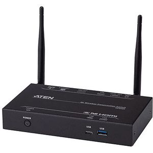 Aten - VP2020 - Draadloze Presentatieschakelaar - Zwart - USB-Touchback