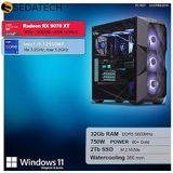 Sedatech Pro Gaming PC - Waterkoeling - Intel i9-12900KF - Radeon RX 9070XT - 32Gb DDR5 - 2Tb SSD M.2 - Windows 11 - Desktop computer
