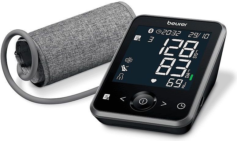 Beurer - BM 64 - Bloeddrukmeter - Bovenarm - Bluetooth® - Zwart - Manchet 22-42 cm