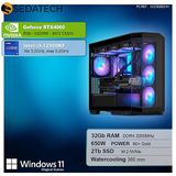 Sedatech - Advanced Gaming PC - Waterkoeling - Intel i9-12900KF 16x 3.2GHz - Geforce RTX4060 - 32Gb RAM - 2Tb SSD M.2 - Windows 11 - Desktop computer