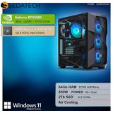 Sedatech - Pro Gaming PC - AMD Ryzen 9 9900X3D - Geforce RTX5080 - 64Gb DDR5 - 2Tb SSD M.2 - Desktop computer