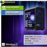 Sedatech - Werkstation Compact ATX - Intel i7-14700KF 20x 3.4GHz - Geforce RTX4060Ti - 32Gb DDR5 - 2Tb SSD M.2 - Windows 11 - Desktop computer