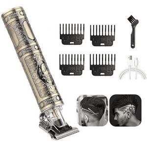 INF - Tondeuse - Oplaadbaar - Professionele Trimmer - Zwart