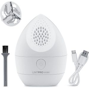 STAUS&BACH Lint Pro Mini - Kleine Elektrische Pluizenverwijderaar - Inclusief 5 mesjes - Ontpluizer voor kleding - Draadloos - Kledingontpluizer voor onderweg