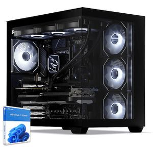 Sedatech - Pro Gaming PC - Waterkoeling - Intel i9-14900KF 24x 3.2GHz - Geforce RTX4060 - 32Gb DDR5 - 2Tb SSD M.2 - Windows 11