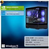 Sedatech - Advanced Gaming PC - Waterkoeling - Intel i5-12600KF - Geforce RTX5070 - 32Gb RAM - 2Tb SSD - Desktop computer