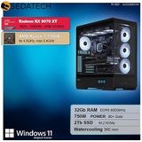 Sedatech - Advanced Gaming PC - Waterkoeling XL Vision - AMD Ryzen 7 7700X - 32Gb DDR5 - 2Tb SSD M.2 - Windows 11 - Desktop computer