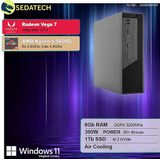 Sedatech Mini-PC Evolution ITX - AMD Ryzen 5 5600G - 8Gb RAM - 1Tb SSD - Windows 11 - Desktop Computer