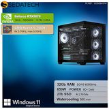 Sedatech - Advanced Gaming PC - Waterkoeling - AMD Ryzen 5 7500F - Geforce RTX5070 - 32Gb DDR5 - 2Tb SSD M.2 - Windows 11 - Desktop computer
