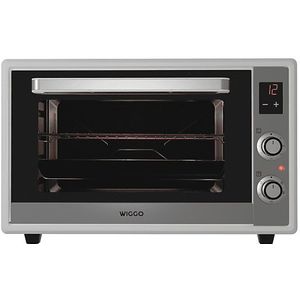 Wiggo WMO-E657(W) - Vrijstaande Mini Oven - Electrisch - 60 CM - 65 liter - 2000 W - 5 Jaar Garantie - Wit