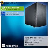 Sedatech Mini-PC Werkstation ITX - Intel i9-14900KF 24x 3.2GHz - Geforce RTX4060Ti - 32Gb DDR5 - 2Tb SSD M.2 - Windows 11 - Desktop computer