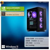 Sedatech - Advanced Gaming PC - AMD Ryzen 7 9700X - Geforce RTX4060Ti - 32GB DDR5 - 2TB SSD M.2 - Desktop Computer