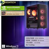 Sedatech - Advanced Gaming PC - Desktop Computer - AMD Ryzen 7 5700X - Geforce RTX4060Ti - 32Gb RAM - 1Tb SSD M.2 - Wi-fi - Windows 11