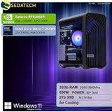 Sedatech - Werkstation Compact ATX - Intel Core Ultra 7 265KF - Geforce RTX4060Ti - 32Gb DDR5 - 2Tb SSD M.2 - Windows 11 - Desktop computer