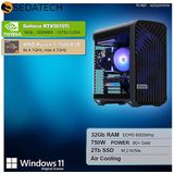 Sedatech - Pro Gaming PC - Compact ATX - AMD Ryzen 5 7600X3D - Geforce RTX5070Ti - 32Gb DDR5 - 2Tb SSD M.2 - Windows 11