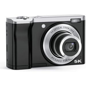 5K digitale camera met 5x optische zoom en anti-shake-stabilisatie