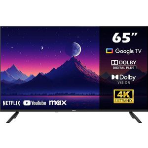 Horizon Smart TV 65 inch - 4K ULTRA HD LED Televisie - XT Line - Google TV WiFi - Voice Assistant - Frameless Slim Design