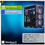 Sedatech - Pro Gaming PC - Waterkoeling - Intel i9-12900KF - Geforce RTX5080 - 32Gb DDR5 - 2Tb SSD M.2 - Windows 11 - Desktop computer