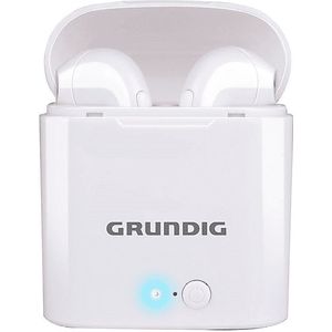 Grundig Draadloze Oordopjes - Bluetooth In Ear Oordopjes 400mAh - Oortjes Draadloos met 2 Uur Afspeeltijd - Earbuds voor Hands Free Bellen - Incl. Oplaadcase USB-C Oplaadkabel
