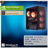 Sedatech - Advanced Gaming PC - AMD Ryzen 7 9700X - Geforce RTX4060Ti - 32Gb DDR5 - 2Tb SSD M.2 - Desktop computer