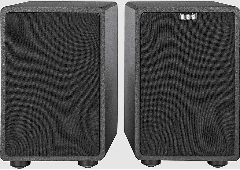 Nedis - Passieve Luidsprekers - Zwart - Set van 2 - 20W - 2-weg - Compact