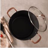 Cecotec - Polka Fantasy - Kookpan - 28 Cm - Roségouden Handgrepen - 7,1 L