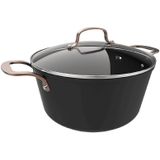 Cecotec - Polka Fantasy - Kookpan - 28 Cm - Roségouden Handgrepen - 7,1 L