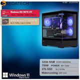 Sedatech - Advanced Gaming PC - Waterkoeling - AMD Ryzen 5 7600X3D - 32Gb DDR5 - 2Tb SSD M.2 - Windows 11 - Desktop computer