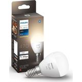 Philips Hue Uitbreidingspakket - E14 - met 4 Kogellampen - Warmwit Licht - Incl. 1 Hue Dimmer Switch - Hue White