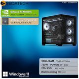 Sedatech - Pro Gaming PC - Waterkoeling - AMD Ryzen 9 7900X3D - Geforce RTX5070Ti - 32Gb DDR5 - 2Tb SSD M.2 - Windows 11 - Desktop computer
