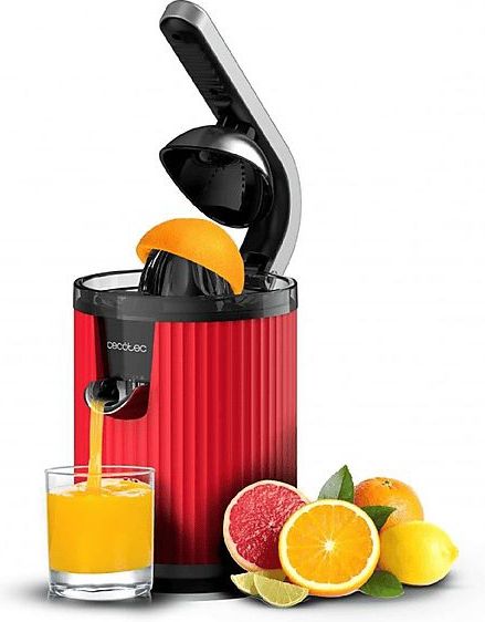Cecotec - Xqueeze RetroJuice 600 - Sapcentrifuge - Rood - 600W