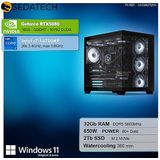 Sedatech Pro Gaming PC - Waterkoeling - Intel i7-14700KF - Geforce RTX5080 - 32Gb DDR5 - 2Tb SSD M.2 - Desktop computer
