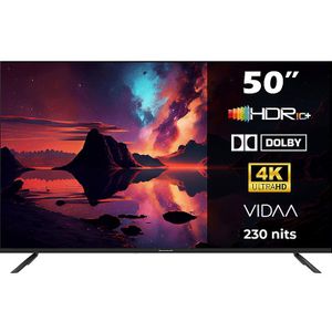 Horizon Smart TV 50 inch - 4K LED - Diamant Serie ULTRA HD Televisie - WiFi - Netflix - Frameless Slim Design