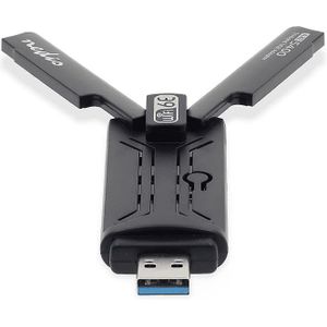 Nedis Netwerk-Dongel - WiFi AX5400 - Triple Band - USB3.0
