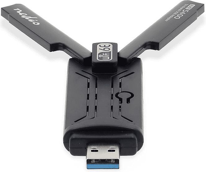 Nedis Netwerk-Dongel - WiFi AX5400 - Triple Band - USB3.0