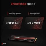 Xedor - XR75 - Interne SSD - 2 TB - PCIe 4.0 - NVMe M.2 - Heatsink