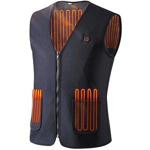 INF - ZN015XXL-11 - Thermisch Vest - Zwart/Grijs