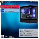 Sedatech - Advanced Gaming PC - Waterkoeling - Intel i9-14900KF - Radeon RX 9070XT - 32Gb DDR5 - 2Tb SSD M.2 - Windows 11 - Desktop computer