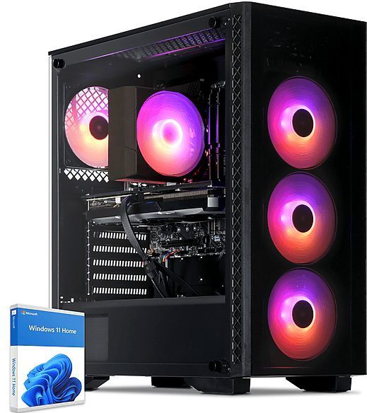 Sedatech - Advanced Gaming PC Compact - Desktop Computer - Intel i5-14600KF - Geforce RTX4060 - 32Gb DDR5 - 2Tb SSD M.2 - Windows 11