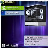 Sedatech - Advanced Gaming PC - Waterkoeling - Intel i9-14900KF 24x 3.2GHz - Geforce RTX4060 - 32Gb DDR5 - 2Tb SSD M.2 - Windows 11 - Desktop computer