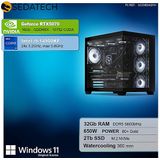 Sedatech - Pro Gaming PC - Waterkoeling - Intel i9-14900KF - Geforce RTX5070 - 32Gb DDR5 - 2Tb SSD M.2 - Windows 11 - Desktop computer