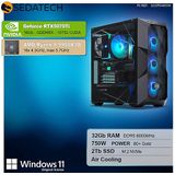 Sedatech Pro Gaming PC - ATX Premium - AMD Ryzen 9 9950X3D - Geforce RTX5070Ti - 32Gb DDR5 - 2Tb SSD M.2 - Windows 11 - Desktop computer