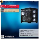 Sedatech - Advanced Gaming PC - Waterkoeling - AMD Ryzen 5 7500F - 32Gb DDR5 - 2Tb SSD M.2 - Windows 11 - Desktop computer